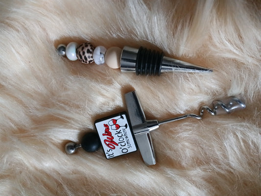 Kimmy's Elegant Wine Opener/Bottle Stopper