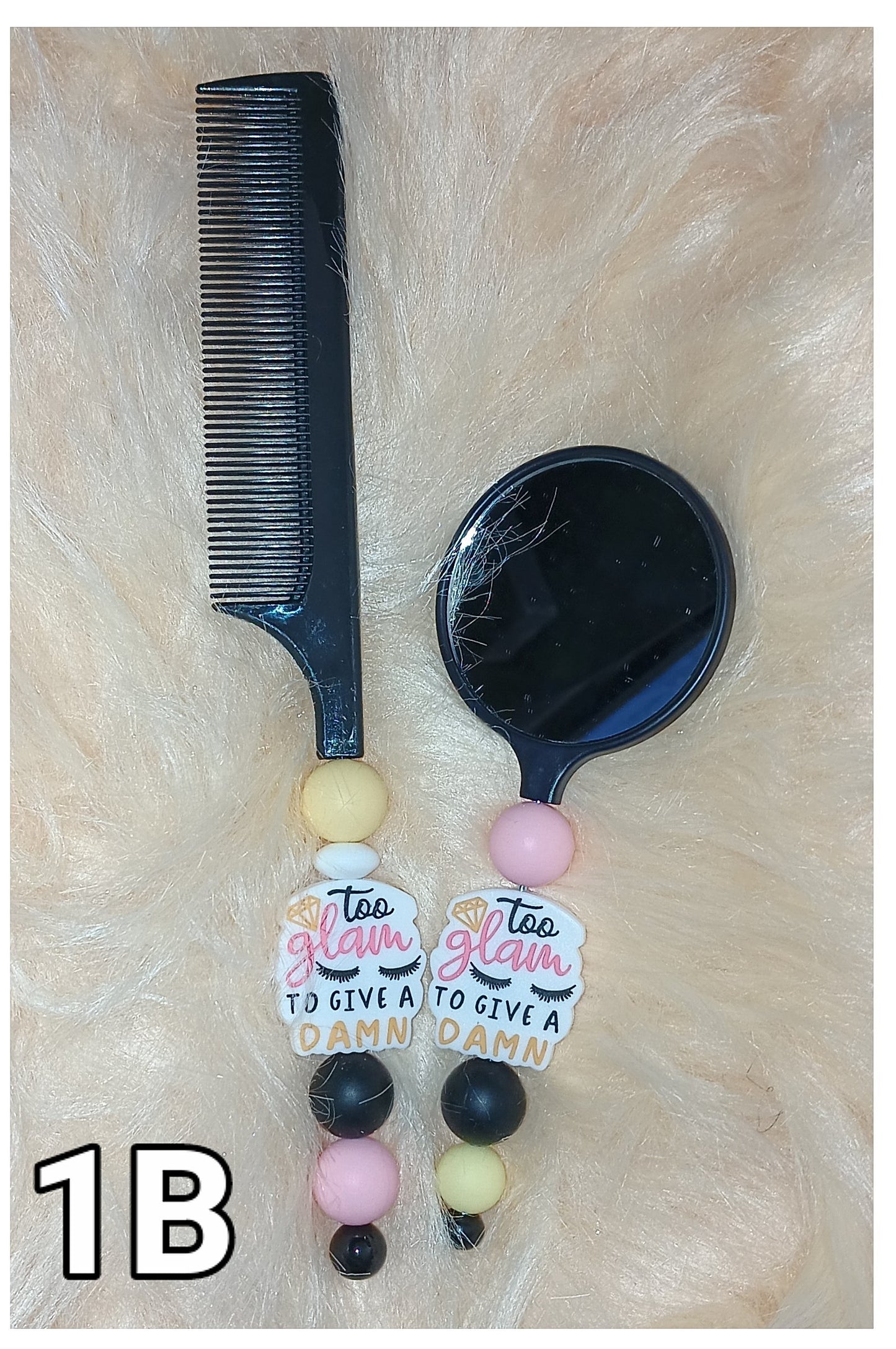 Kimmy's Mini Comb/Mirror Set 2pc