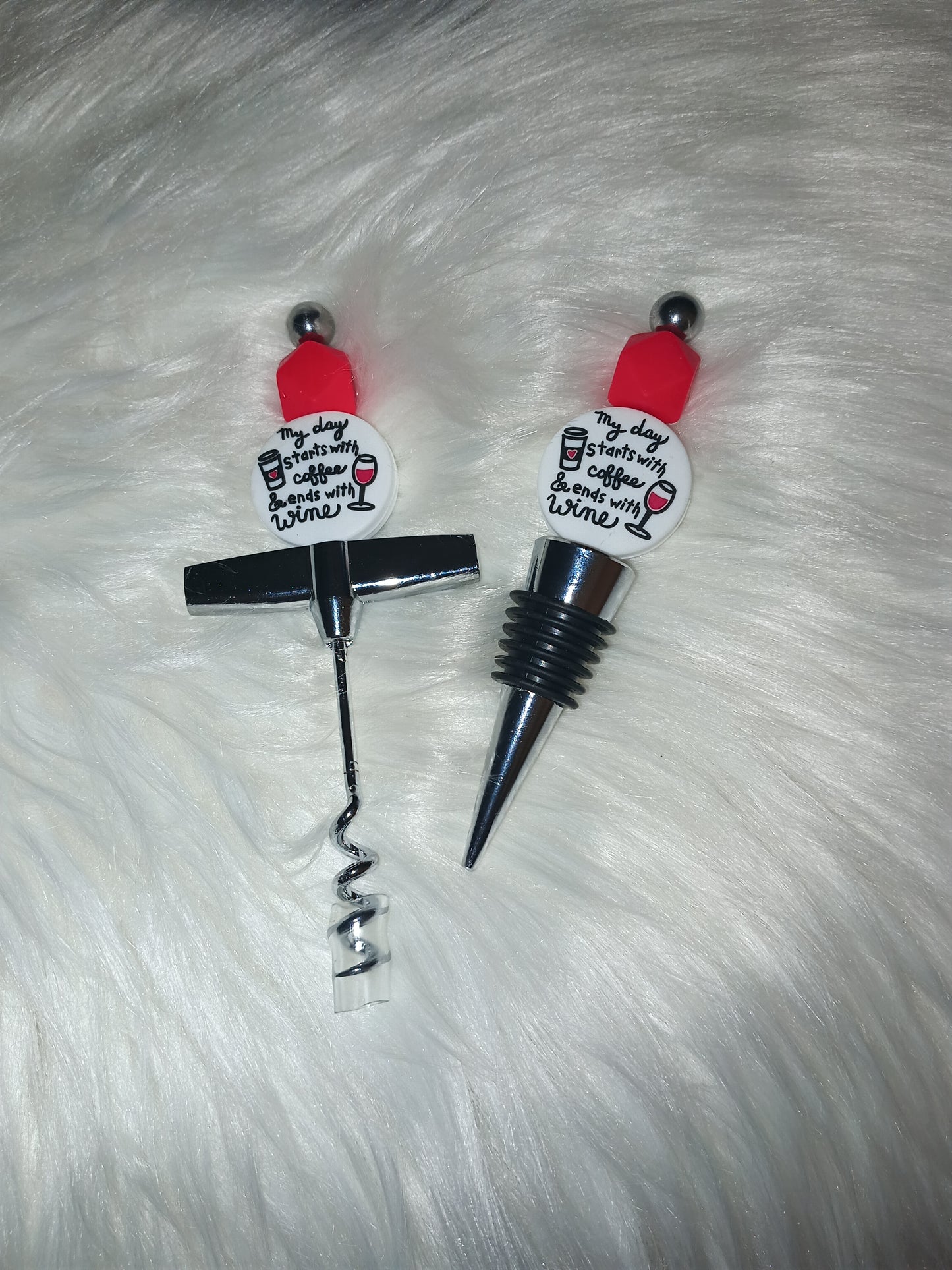 Kimmy's Elegant Wine Opener/Bottle Stopper