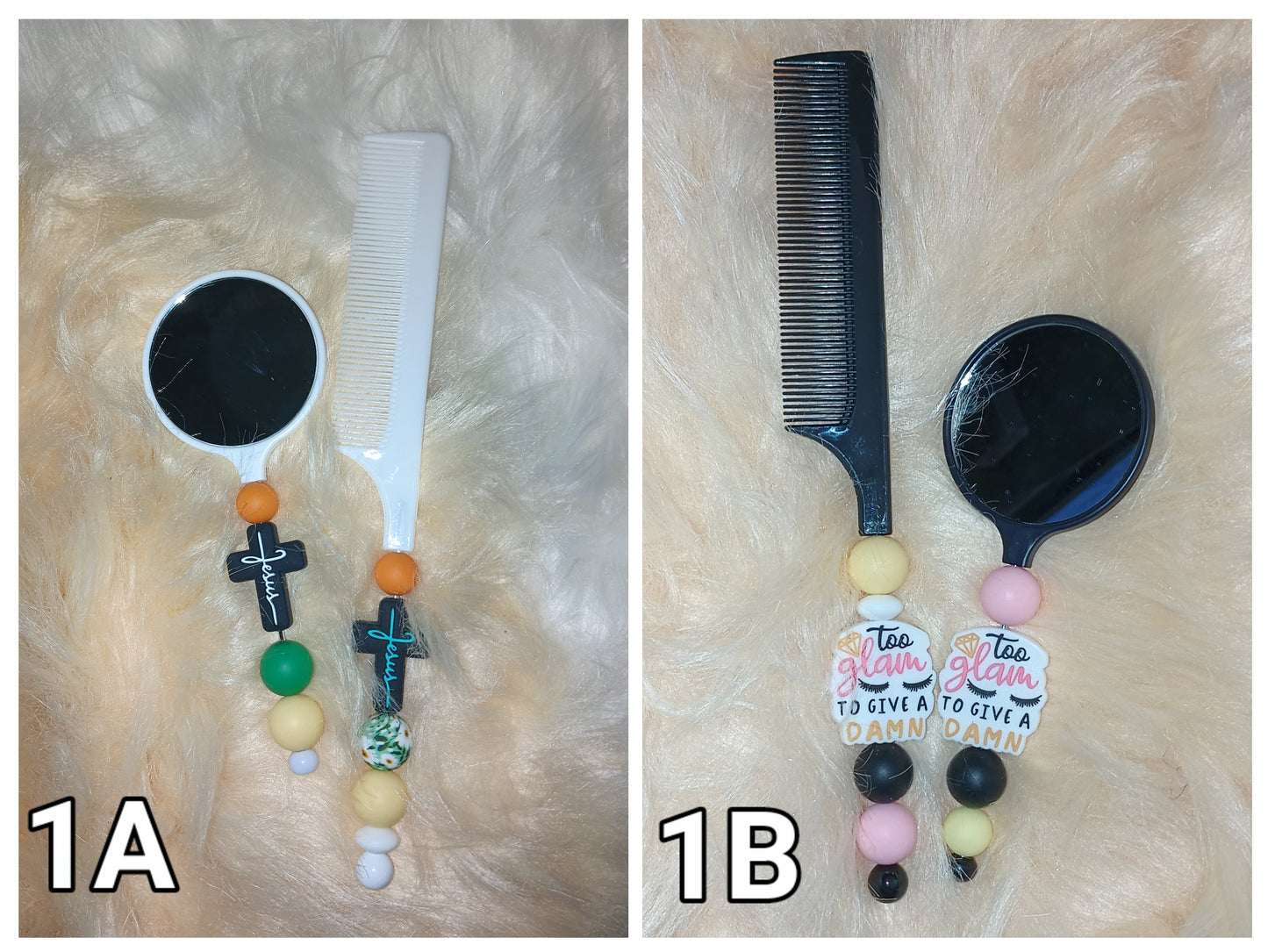 Kimmy's Mini Comb/Mirror Set 2pc