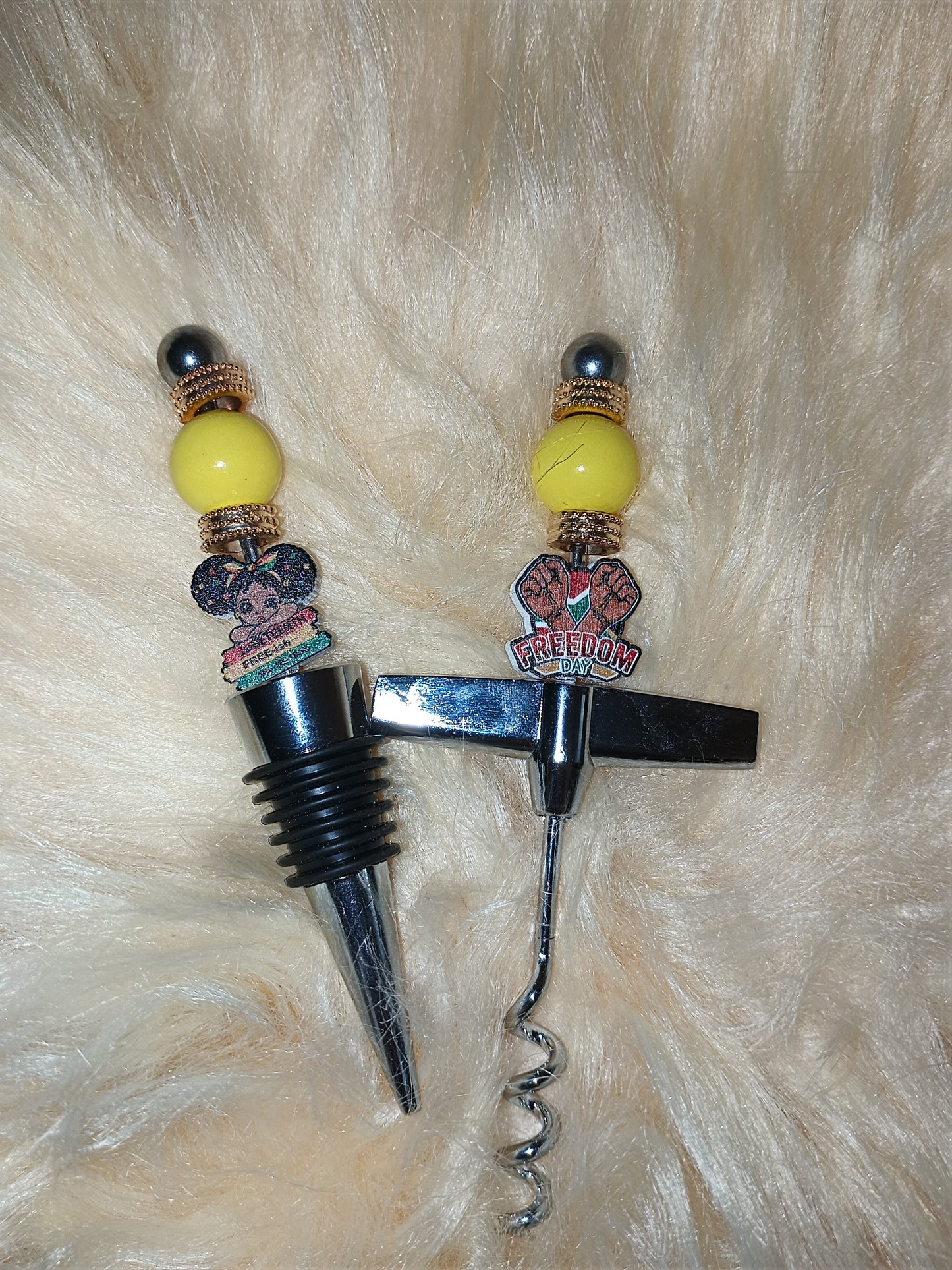 Kimmy's Elegant Wine Opener/Bottle Stopper