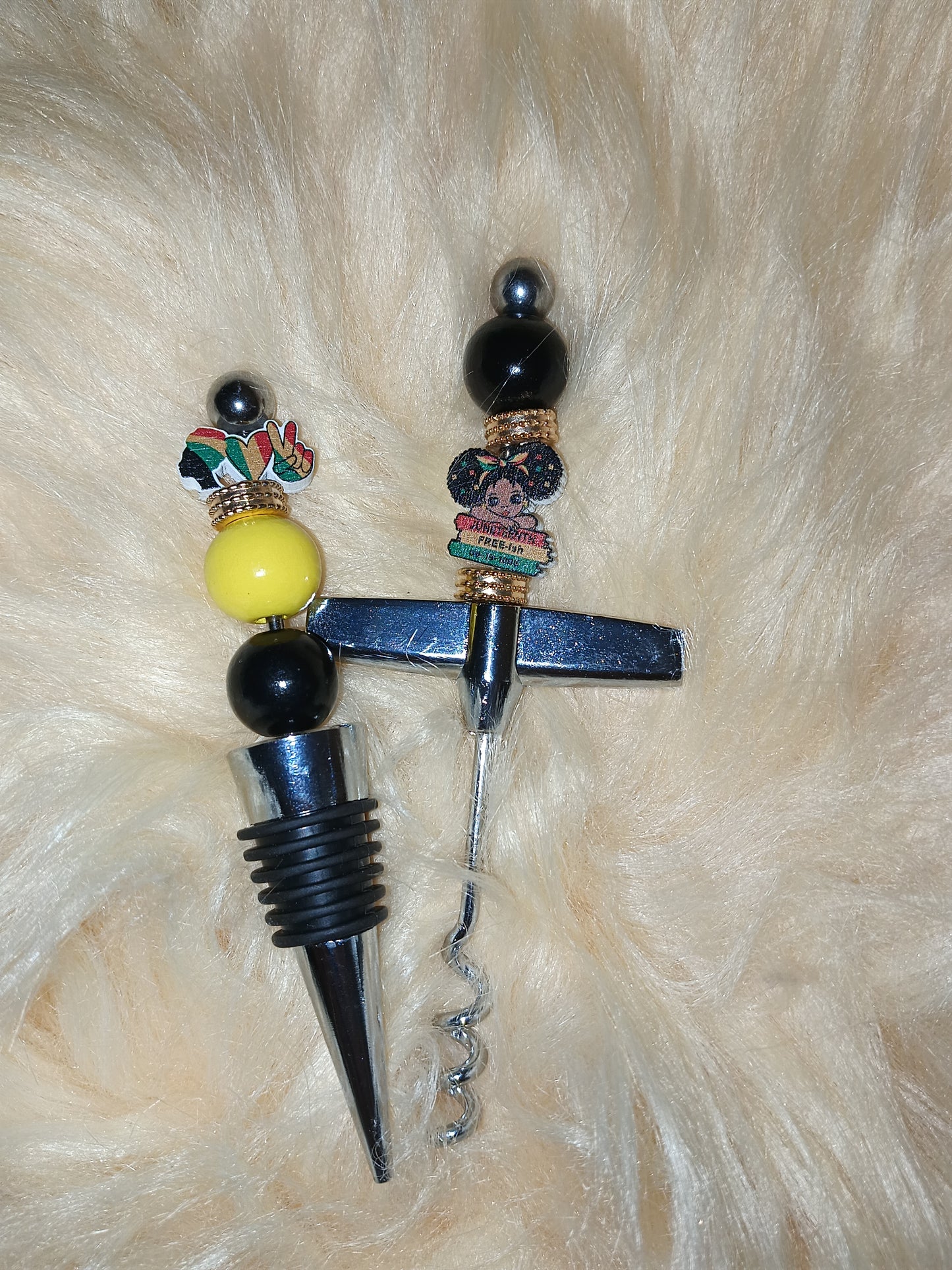 Kimmy's Elegant Wine Opener/Bottle Stopper