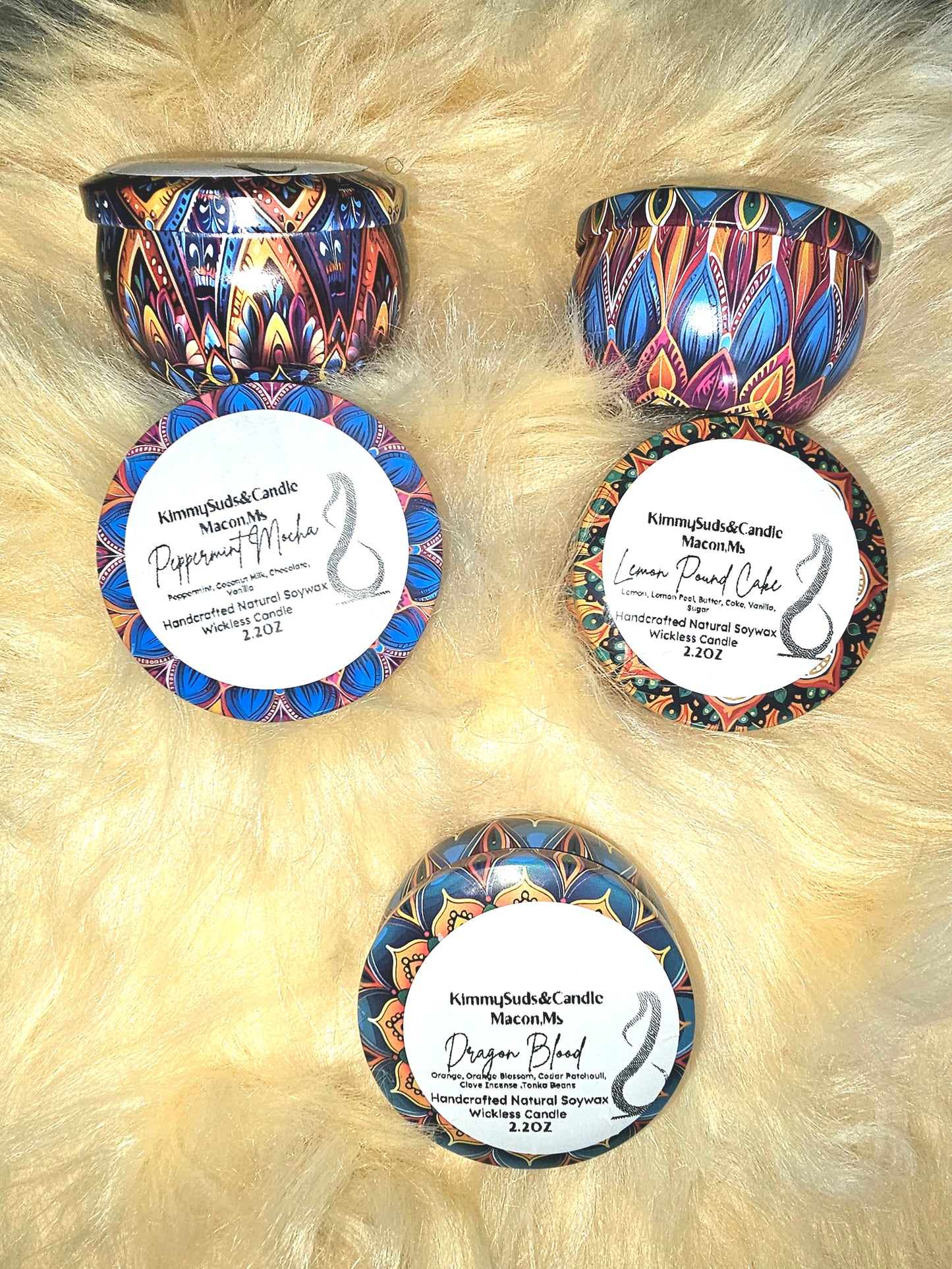Kimmy's 2.5oz. Wickless Candle